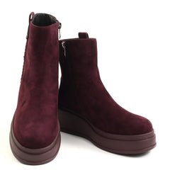 Fiore Fino Ghete dama piele naturala 2709021 bordo velur ID5641-BRDV