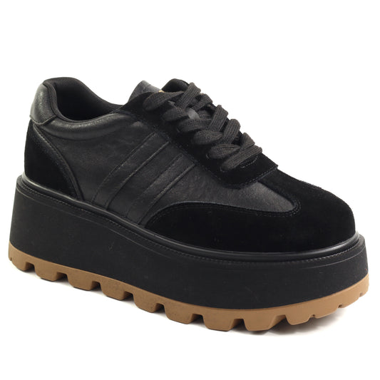 Feeling Pantofi dama piele naturala 2510 BLACK ID5645-BLK