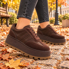 Feeling Pantofi dama piele naturala 2510 BROWN ID5645-BRN