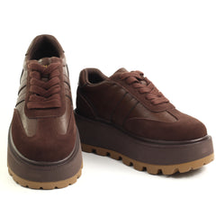Feeling Pantofi dama piele naturala 2510 BROWN ID5645-BRN