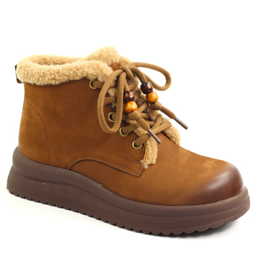 Feeling Ghete dama piele naturala  15208  kaki ID5648-KAKI