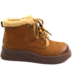 Feeling Ghete dama piele naturala  15208  kaki ID5648-KAKI