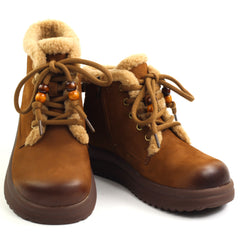 Feeling Ghete dama piele naturala  15208  kaki ID5648-KAKI