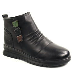 Feeling Ghete dama piele naturala 25921 BLACK ID5650-BLK