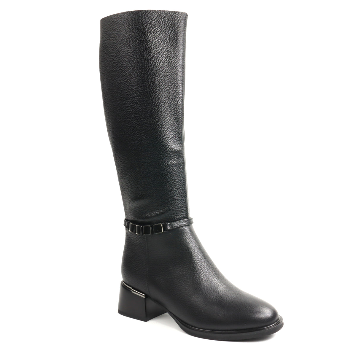 Feeling Cizme dama piele naturala 27 055 03 BLACK ID5652-BLK