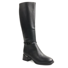Feeling Cizme dama piele naturala 27 055 03 BLACK ID5652-BLK