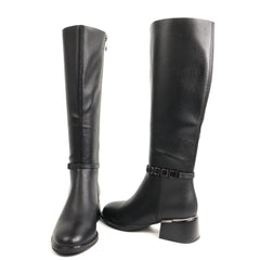 Feeling Cizme dama piele naturala 27 055 03 BLACK ID5652-BLK