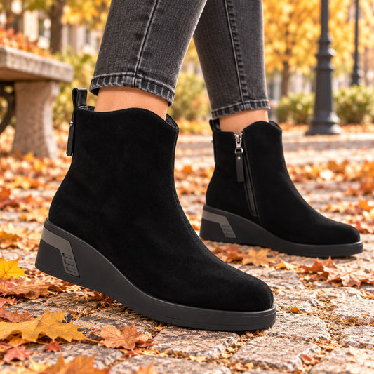 Feeling Ghete dama piele naturala 27 020 01 BLACK ID5654-BLK