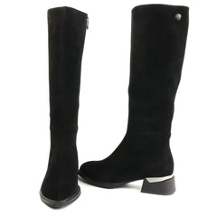 Feeling Cizme dama piele naturala 27 085 01 BLACK ID5661-BLK