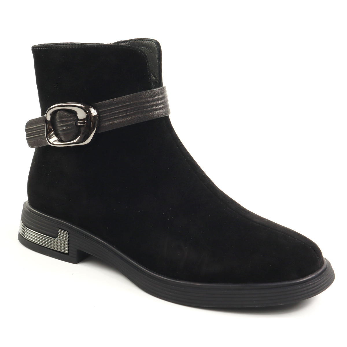 Feeling Ghete dama piele naturala 27 094 01 BLACK ID5662-BLK