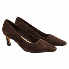 Anna Viotti Pantofi dama piele naturala D016 M1317 G1022 2 BROWN ID5670-BRN