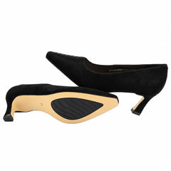 Anna Viotti Pantofi dama piele naturala D106 M1317 G1022 1 BLACK ID5673-BLK