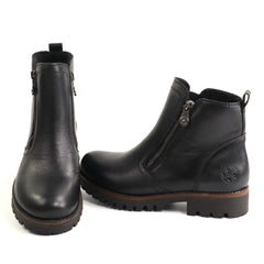 Rieker Ghete dama piele naturala 78556 00 negru ID5676-NG