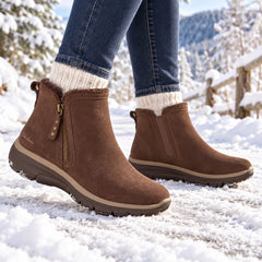 Skechers Ghete dama EASY GOING URBAN ZIP 168188 CHOCOLAT ID5678-CHOC