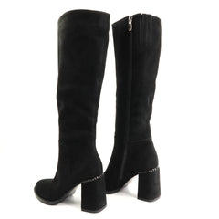 Anna Viotti Cizme dama piele naturala D123 M1942 L4212R 2 negru ID5681-NG