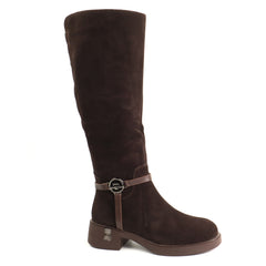 Anna Viotti Cizme dama piele naturala D125 5J205 R05B maro ID5682-MARO