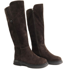 Anna Viotti Cizme dama piele naturala D123 J16 2FA2687 800 H maro ID5685-MARO