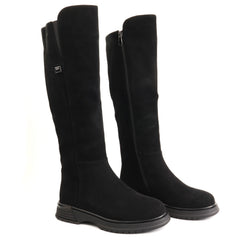 Anna Viotti Cizme dama piele naturala D123 J16 2FA2687 800 Y negru ID5686-NG