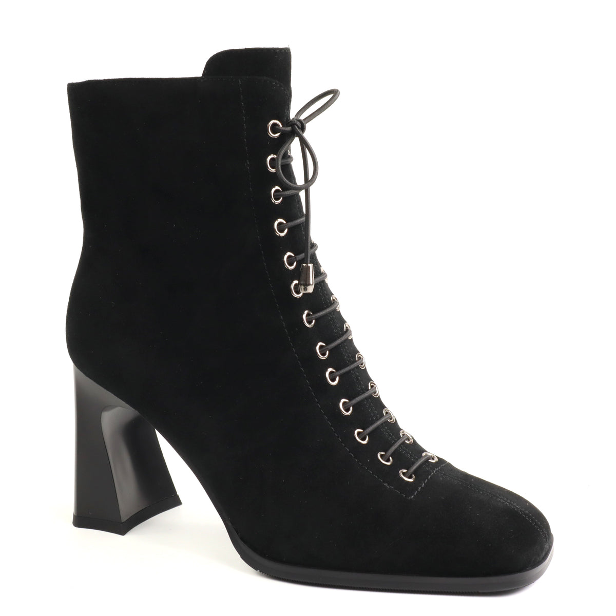 Anna Viotti Ghete dama piele naturala D122 W81 6H214 8 negru ID5688-NG