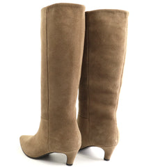 Anna Viotti Cizme dama piele naturala D115 X20257 10R kaki ID5689-KAKI