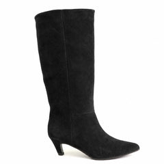 Anna Viotti Cizme dama piele naturala D115 X20257 10R KHAKI negru ID5689-NG