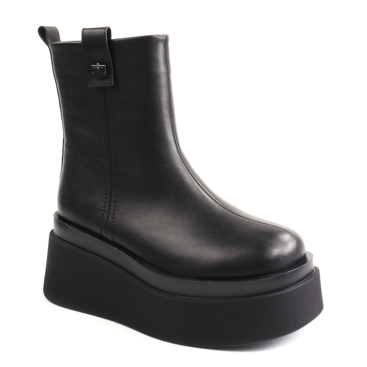 Anna Viotti Ghete dama piele naturala D122 A1381 K903 negru ID5690-NG