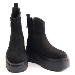 Anna Viotti Ghete dama piele naturala D122 P115 292 negru ID5691-NG