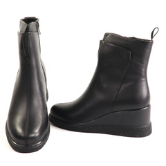 Anna Viotti Ghete dama piele naturala D111 GF26AW15 negru ID5694-NG