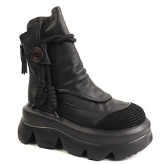 GRYXX Ghete dama piele naturala 119686A 01 N negru ID5700-NG