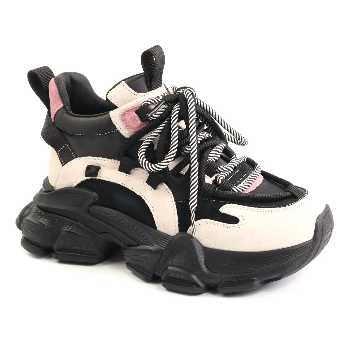 Pantofi dama 1LY70013A L2 2 negru nubuk ID5702-NGN