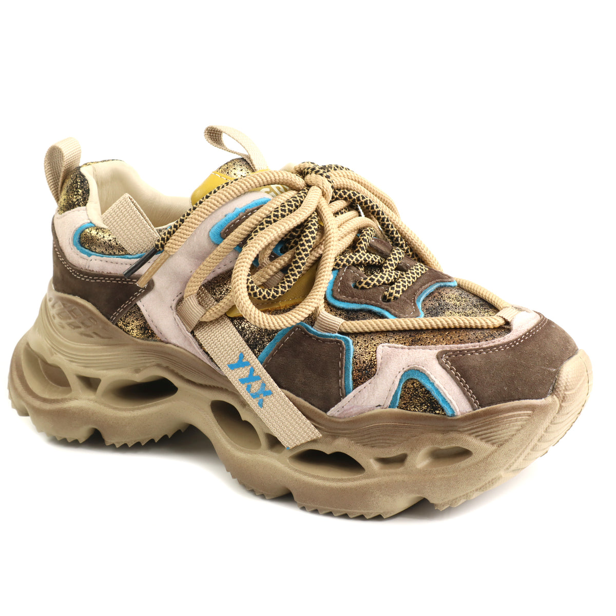 GRYXX Pantofi dama piele naturala 1LY90011B H6 N maro diverse ID5705-MARD