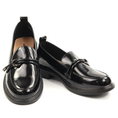 Pass Collection Pantofi dama 1HJ90006A 01 L negru lac ID5708-NGL