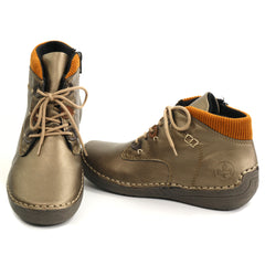 Rieker Ghete dama piele ecologica 52544 90 bronz ID5709-BZ