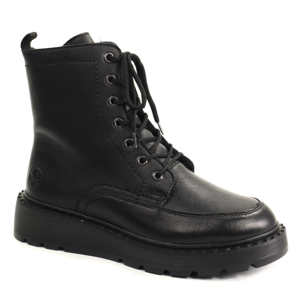 Rieker Ghete dama piele naturala 70410 00 negru ID5710-NG