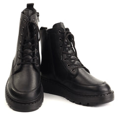 Rieker Ghete dama piele naturala 70410 00 negru ID5710-NG