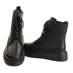 Rieker Ghete dama piele naturala 70410 00 negru ID5710-NG