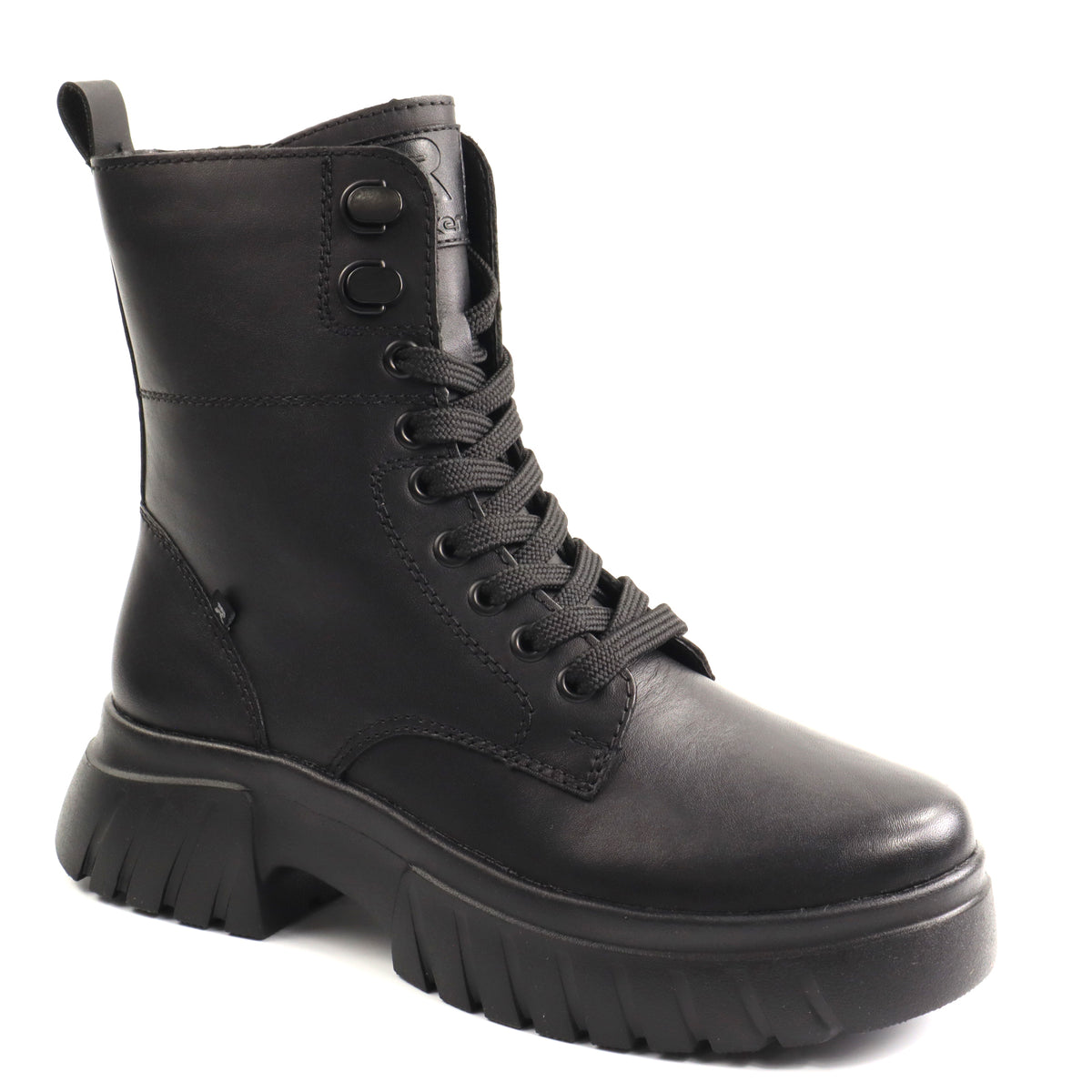Rieker Ghete dama piele naturala W1870 02 negru ID5712-NG