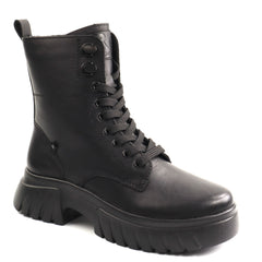 Rieker Ghete dama piele naturala W1870 02 negru ID5712-NG