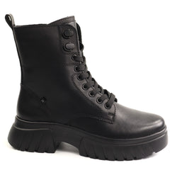 Rieker Ghete dama piele naturala W1870 02 negru ID5712-NG