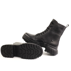 Rieker Ghete dama piele naturala W1870 02 negru ID5712-NG