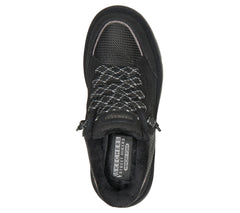 Skechers Pantofi dama Slip ins piele intoarsa naturala KEEPSAKES COZY STREET HIKER E 190196 BBK ID5715-BBK