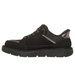 Skechers Pantofi dama Slip ins piele intoarsa naturala KEEPSAKES COZY STREET HIKER E 190196 BBK ID5715-BBK