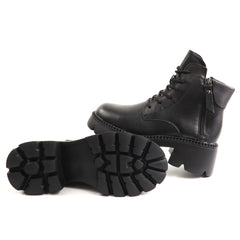 Formazione Ghete dama piele naturala 8099 2 BLACK ID5716-BLK