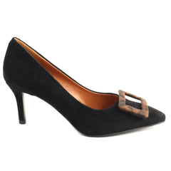 Epica Pantofi dama piele naturala 1JI90025A 01 I negru velur ID5721-NGV
