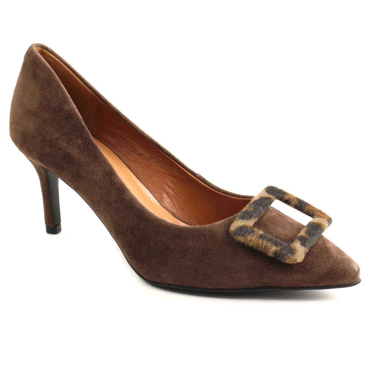 Epica Pantofi dama piele naturala 1JI90025B 02 I maro velur ID5722-MAROV