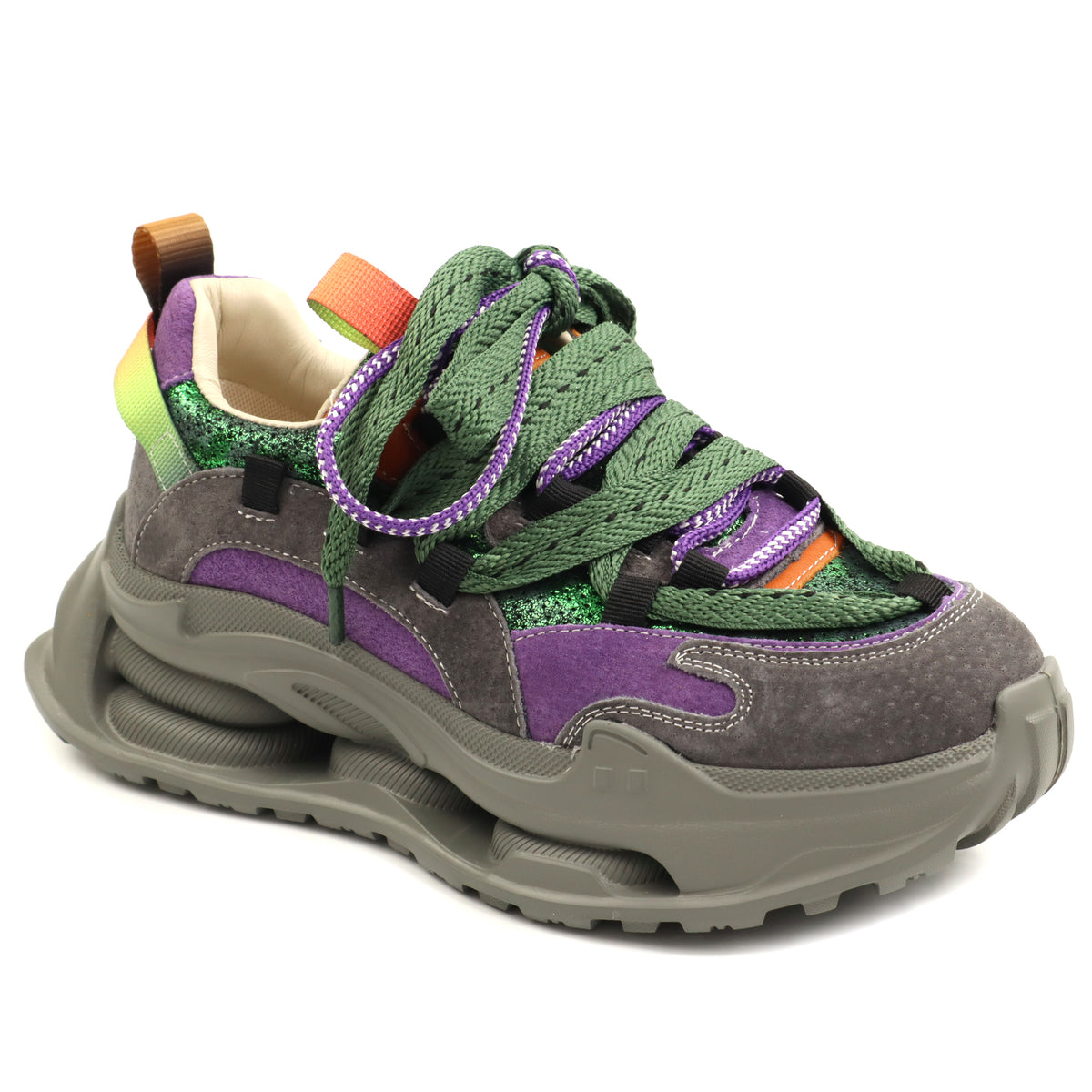 Pass Collection Pantofi dama piele naturala 1LY60012B 15 2 multicolor ID5726-MCL