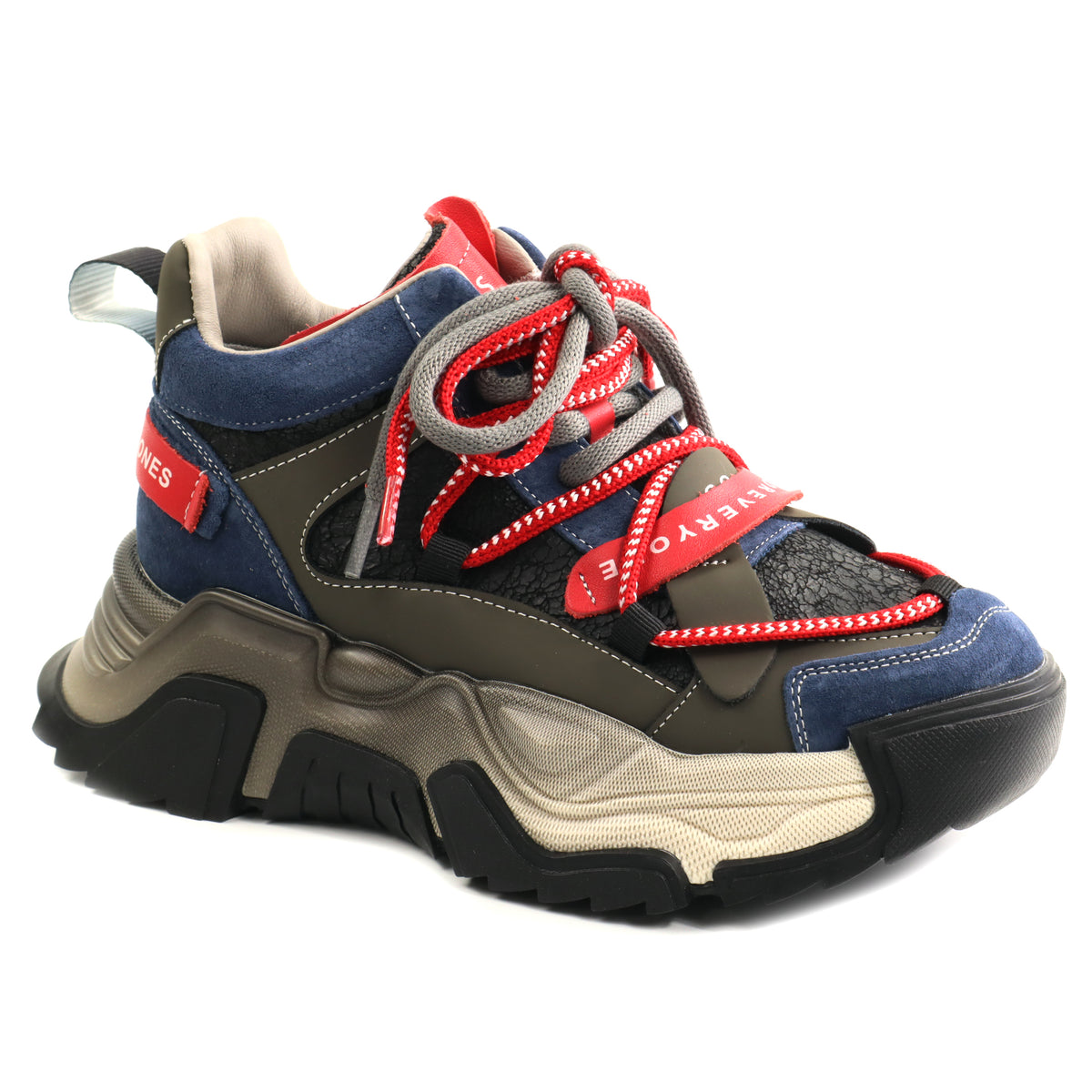 Pass Collection Pantofi dama piele naturala 1LY90001A G4 I bleumarin diverse ID5727-BLMD