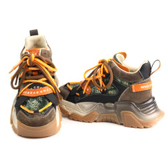 Pass Collection Pantofi dama piele naturala 1LY90001B H6 I maro diverse ID5728-MARD