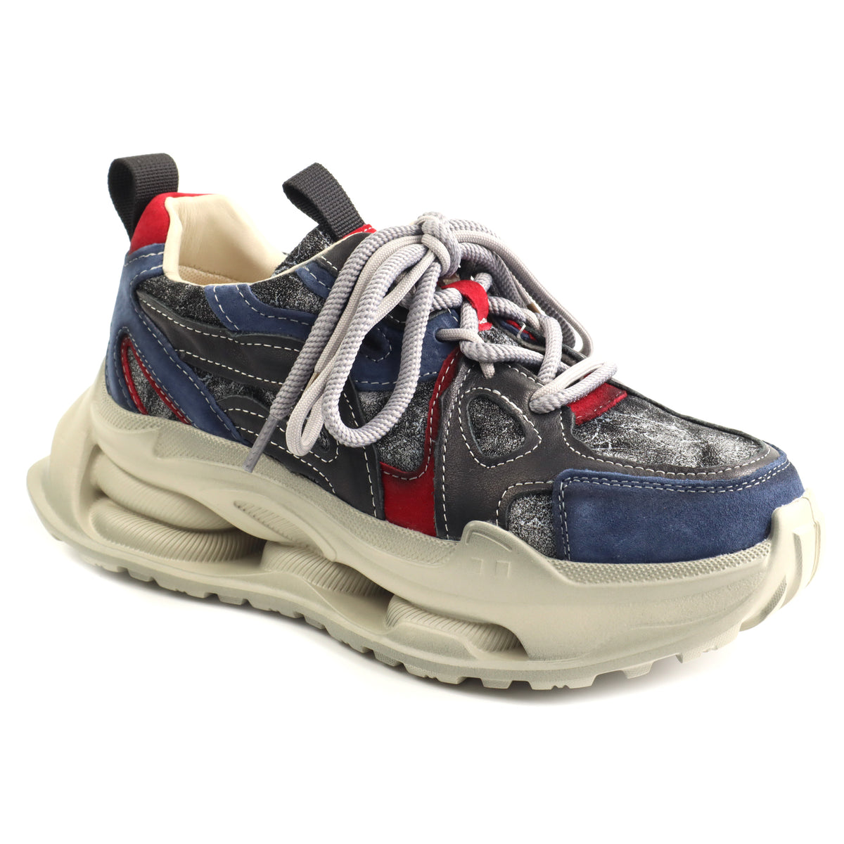 Pass Collection Pantofi dama piele naturala 1LY90022A 50 2 gri ID5729-GRI