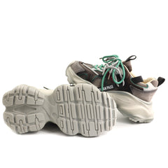Pass Collection Pantofi dama piele naturala 1LY90023B H1 Z gri diverse ID5732-GRIDI